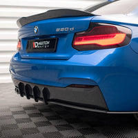 Maxton Design - STREET PRO REAR DIFFUSER BMW 2 M-PACK F22