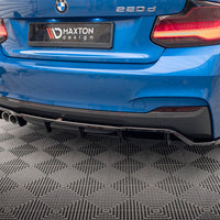 Maxton Design - CENTRAL REAR SPLITTER (VERTICAL BARS) BMW 2 M-PACK F22