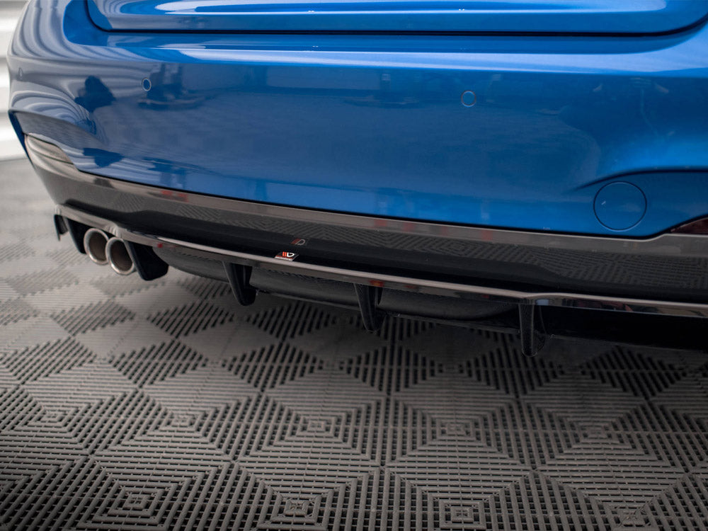 Maxton Design - CENTRAL REAR SPLITTER (VERTICAL BARS) BMW 2 M-PACK F22