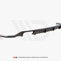 Maxton Design - CENTRAL REAR SPLITTER (VERTICAL BARS) BMW 2 M-PACK F22