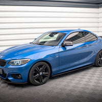 Maxton Design - STREET PRO SIDE SKIRTS DIFFUSERS BMW 2 M-PACK F22