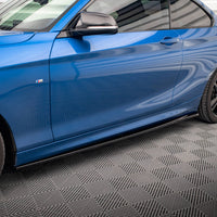 Maxton Design - SIDE SKIRTS DIFFUSERS BMW 2 M-PACK F22