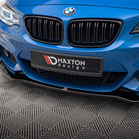 Maxton Design - FRONT SPLITTER V.1 BMW 2 M-PACK F22