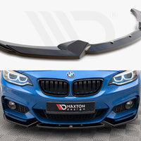 Maxton Design - FRONT SPLITTER V.2 BMW 2 M-PACK F22