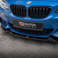 Maxton Design - FRONT SPLITTER V.2 BMW 2 M-PACK F22