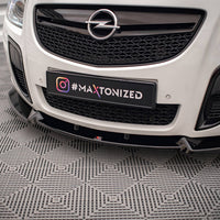 Maxton Design - FRONT SPLITTER V.2 OPEL / VAUXHALL INSIGNIA OPC MK1