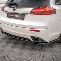 Maxton Design - CENTRAL REAR SPLITTER (VERTICAL BARS) OPEL / VAUXHALL INSIGNIA OPC MK1 ESTATE