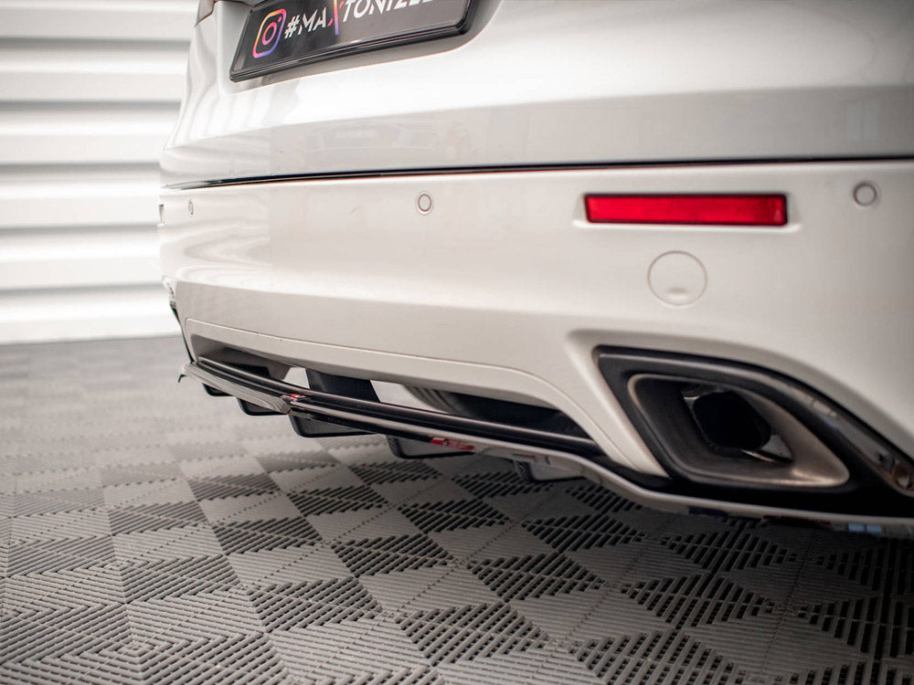 Maxton Design - CENTRAL REAR SPLITTER (VERTICAL BARS) OPEL / VAUXHALL INSIGNIA OPC MK1 ESTATE