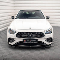 Maxton Design - FRONT SPLITTER V.1 MERCEDES E AMG LINE W213 FACELIFT