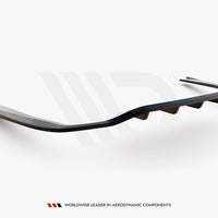 Maxton Design - Central Rear Splitter (Vertical Bars) Mercedes E AMG-Line Sedan W213 Facelift