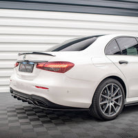 Maxton Design - Central Rear Splitter (Vertical Bars) Mercedes E AMG-Line Sedan W213 Facelift