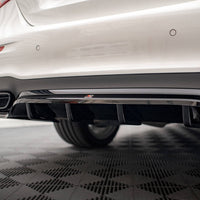 Maxton Design - Rear Splitter (Vertical Bars) Mercedes E AMG-Line Sedan W213 Facelift
