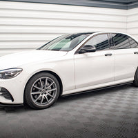 Maxton Design - SIDE SKIRTS DIFFUSERS MERCEDES E AMG LINE W213 FACELIFT