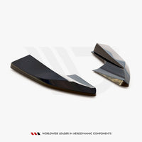 Maxton Design - REAR SIDE SPLITTERS V.2 AUDI E-TRON GT / RS GT MK1