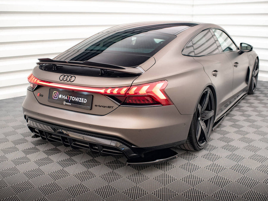 Maxton Design - REAR SIDE SPLITTERS V.1 AUDI E-TRON GT / RS GT MK1