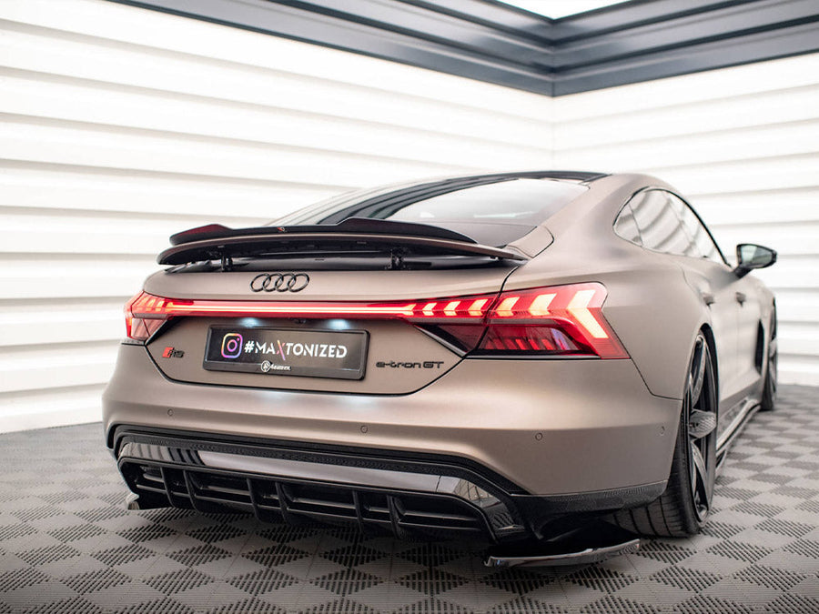 Maxton Design - SPOILER CAP AUDI E-TRON GT / RS GT RS MK1