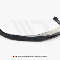 Maxton Design - FRONT SPLITTER V.2 AUDI E-TRON GT / RS GT MK1