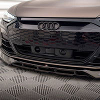 Maxton Design - FRONT SPLITTER V.3 AUDI E-TRON GT / RS GT MK1