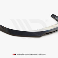 Maxton Design - FRONT SPLITTER V.3 AUDI E-TRON GT / RS GT MK1