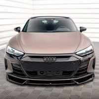Maxton Design - FRONT SPLITTER V.1 AUDI E-TRON GT / RS GT MK1