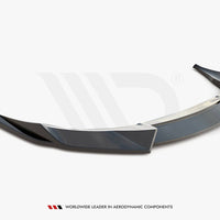 Maxton Design - FRONT SPLITTER V.1 AUDI E-TRON GT / RS GT MK1