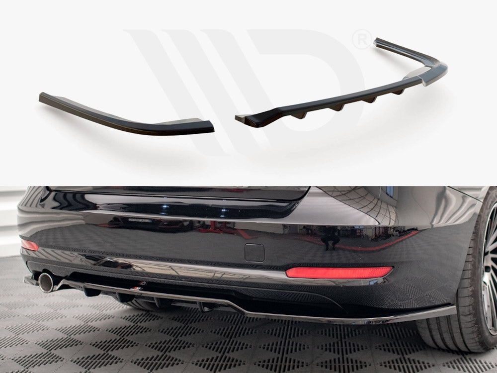 Maxton Design - CENTRAL REAR SPLITTER (VERTICAL BARS) BMW 3 GT F34