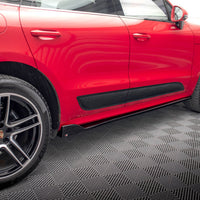 Maxton Design - SIDE SKIRTS DIFFUSERS PORSCHE MACAN GTS / SPORT DESIGN MK1 FACELIFT
