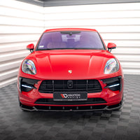 Maxton Design - FRONT SPLITTER V.1 PORSCHE MACAN GTS / SPORT DESIGN MK1 FACELIFT