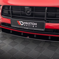Maxton Design - FRONT SPLITTER V.1 PORSCHE MACAN GTS / SPORT DESIGN MK1 FACELIFT
