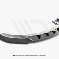 Maxton Design - FRONT SPLITTER V.1 PORSCHE MACAN GTS / SPORT DESIGN MK1 FACELIFT