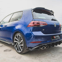 Maxton Design - REAR SIDE FLAPS VW GOLF 7 R FACELIFT