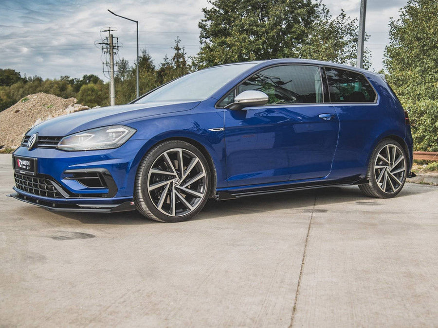 Maxton Design - SIDE FLAPS VW GOLF 7 R / R-LINE FACELIFT