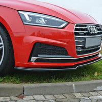 Maxton Design - FRONT SPLITTER V.1 AUDI A5 F5 S-LINE COUPE (2016 - UP)