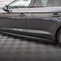 Maxton Design - SIDE SKIRTS SPLITTERS AUDI A5 F5 S-LINE SPORTBACK (2016 - UP)