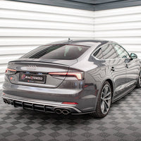 Maxton Design - STREET PRO REAR DIFFUSER AUDI S5 COUPE / SPORTBACK F5