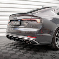 Maxton Design - STREET PRO REAR DIFFUSER AUDI S5 COUPE / SPORTBACK F5