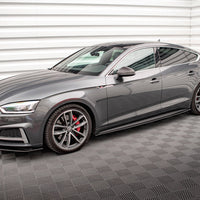 Maxton Design - STREET PRO SIDE SKIRTS DIFFUSERS AUDI A5 S-LINE / S5 SPORTBACK F5