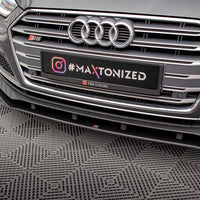 Maxton Design - STREET PRO FRONT SPLITTER AUDI A5 S-LINE / S5 COUPE / SPORTBACK F5
