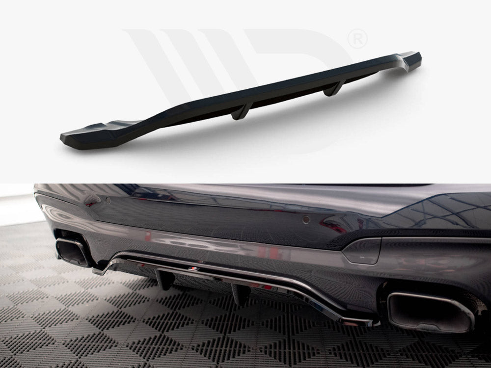 Maxton Design - CENTRAL REAR SPLITTER (VERTICAL BARS) BMW X3 M40I / M40D G01