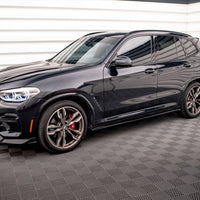 Maxton Design - SIDE SKIRTS DIFFUSERS BMW X3 M40D / M40I / M-PACK G01