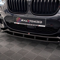 Maxton Design - FRONT SPLITTER V.2 BMW X3 M40D / M40I / M-PACK G01
