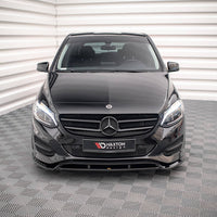 Maxton Design - FRONT SPLITTER MERCEDES B W246 FACELIFT