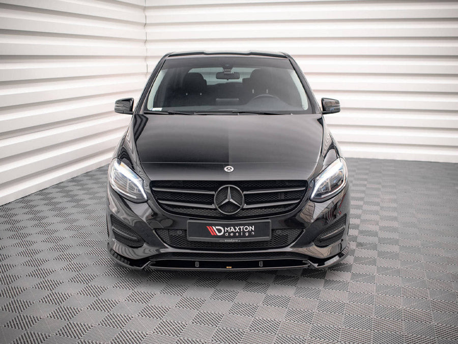 Maxton Design - FRONT SPLITTER MERCEDES B W246 FACELIFT