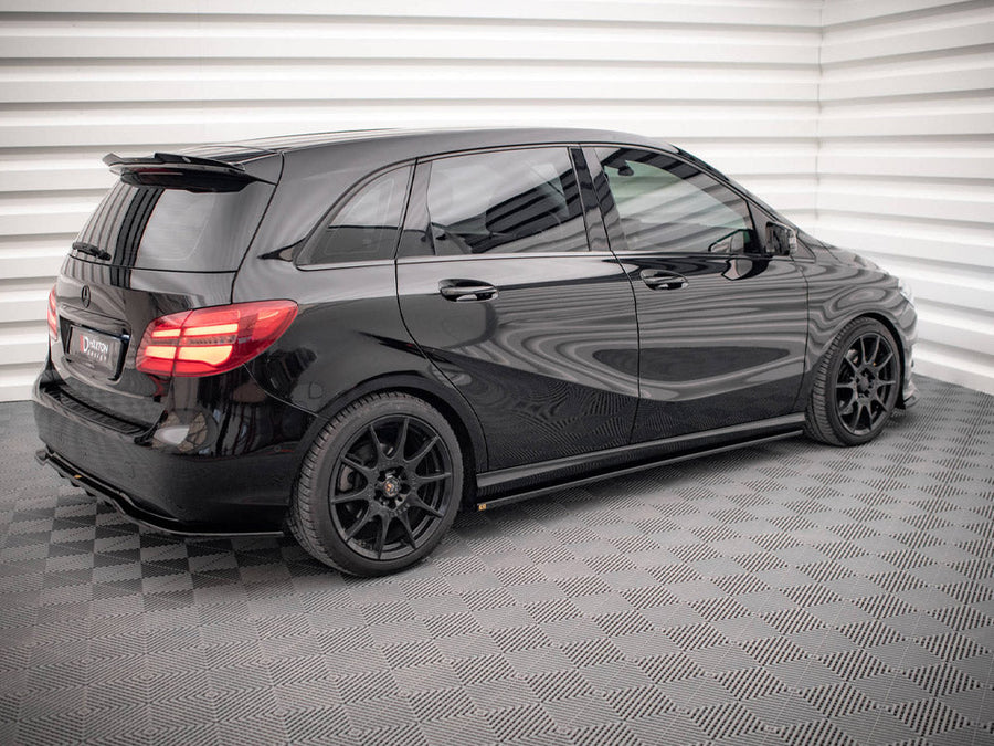 Maxton Design - SIDE SKIRTS DIFFUSERS MERCEDES B W246 FACELIFT
