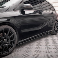 Maxton Design - SIDE SKIRTS DIFFUSERS MERCEDES B W246 FACELIFT