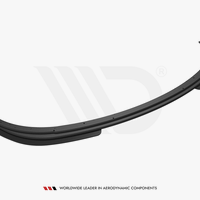 Maxton Design - STREET PRO FRONT SPLITTER V.1 + FLAPS FORD FIESTA ST MK6
