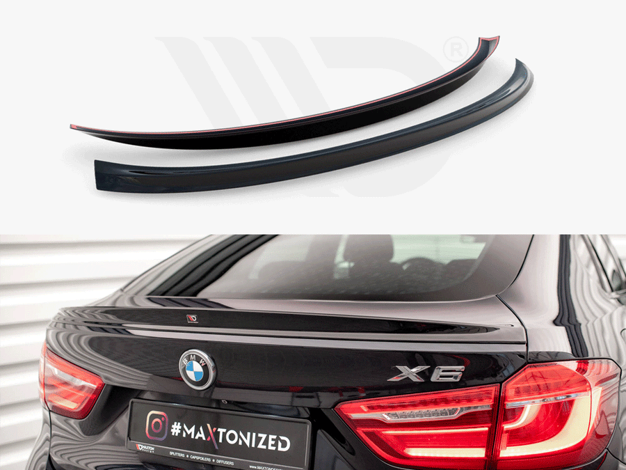 Maxton Design - 3D SPOILER CAP V.2 BMW X6 M-PACK F16