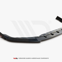 Maxton Design - FRONT SPLITTER + FLAPS NISSAN GTR R35 1ST FACELIFT