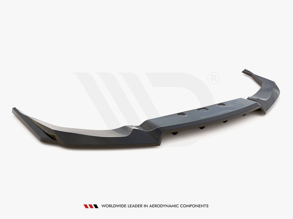 Maxton Design - CENTRAL REAR SPLITTER (VERTICAL BARS) NISSAN GTR R35 1ST FACELIFT