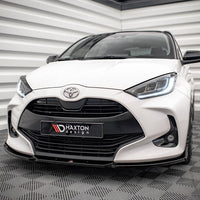 Maxton Design - FRONT SPLITTER V.1 + FLAPS TOYOTA YARIS MK4